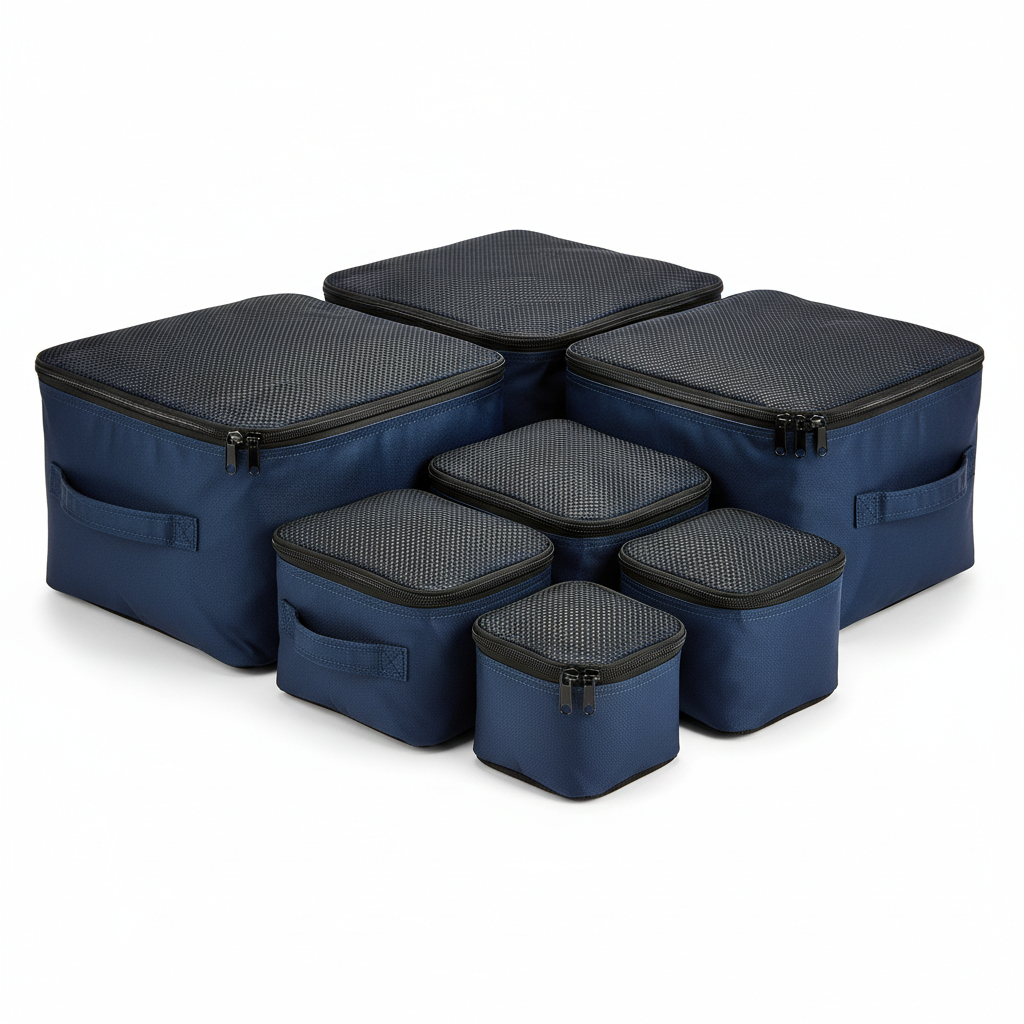 Packing Cubes 7-Set Travel Organisers - product image Packing Cubes 7-Set Travel Organisers - product image
