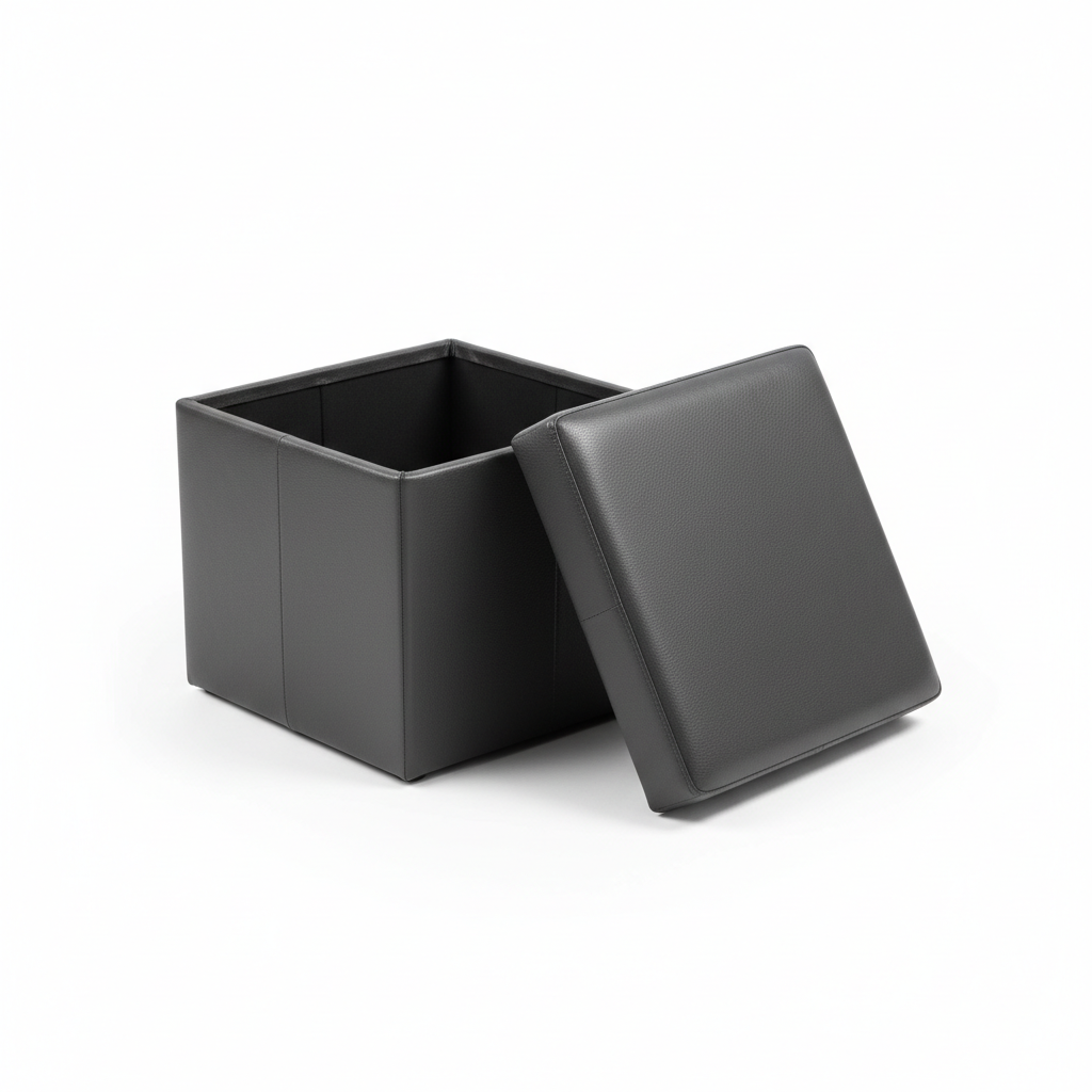 Storage Ottoman Foldable Cube - product image Storage Ottoman Foldable Cube - product image